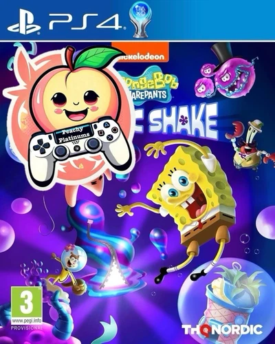 Spongebob Squarepants: The Cosmic Shake PS4 Platinum Trophy Service