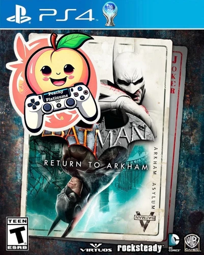 Batman: Arkham City (+DLC) PS4 Platinum Trophy Service