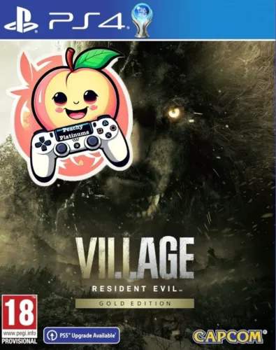Resident Evil Village (+DLC) PS4 Platinum Trophy Service