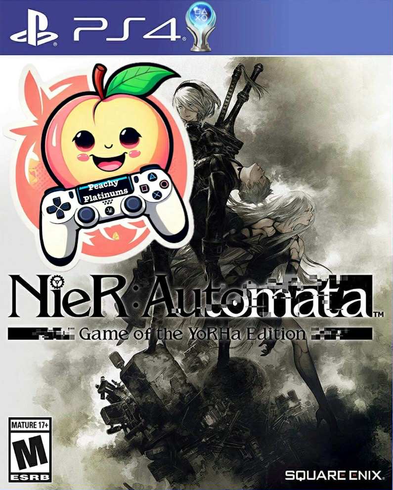 NieR Automata PS4 Platinum Trophy Service
