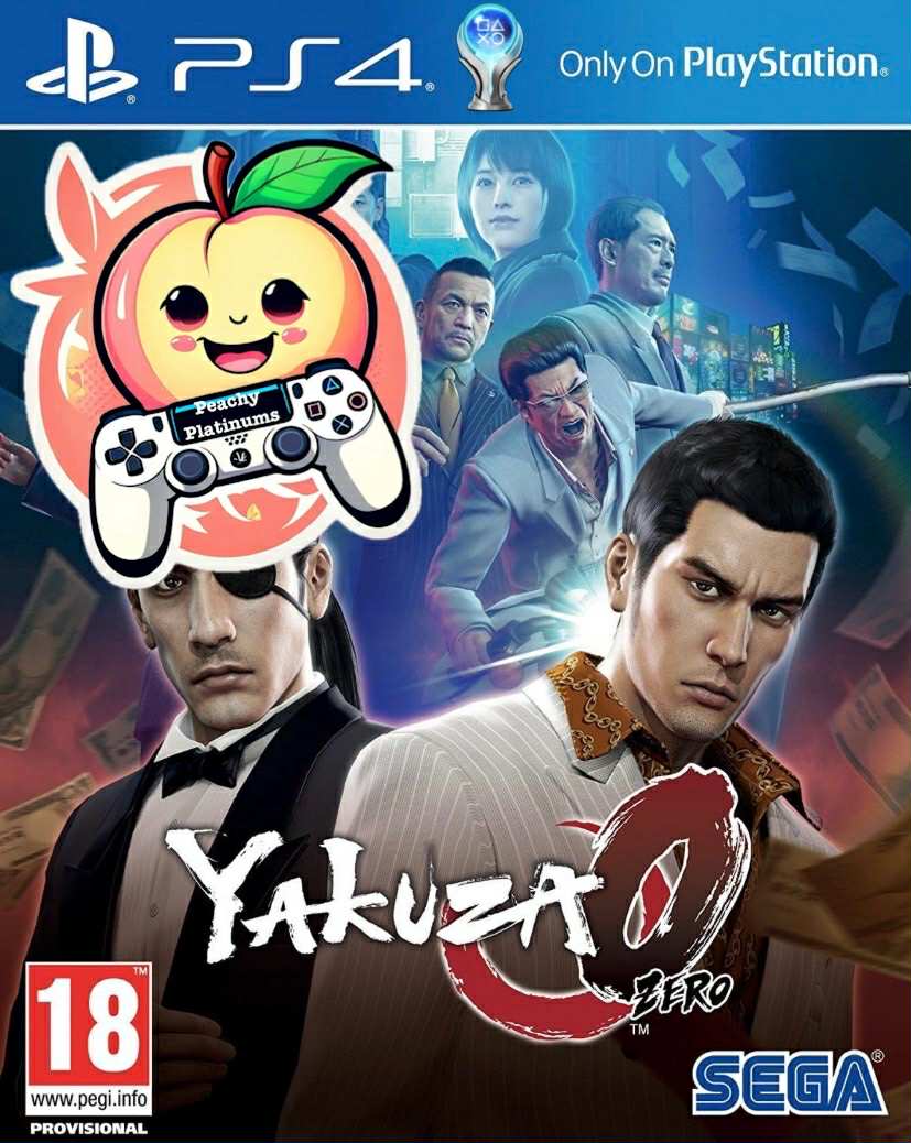 Yakuza 0 PS4 Platinum Trophy Service