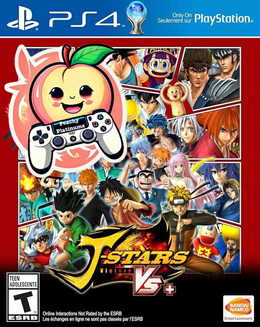 J-Stars Victory Vs PS4 Platinum Trophy Service