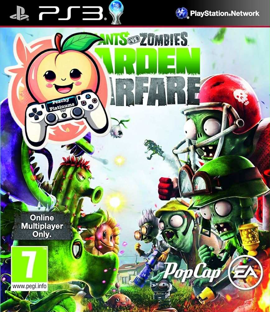 Plants vs Zombies: Garden Warfare PS3 Platinum Trophy Service