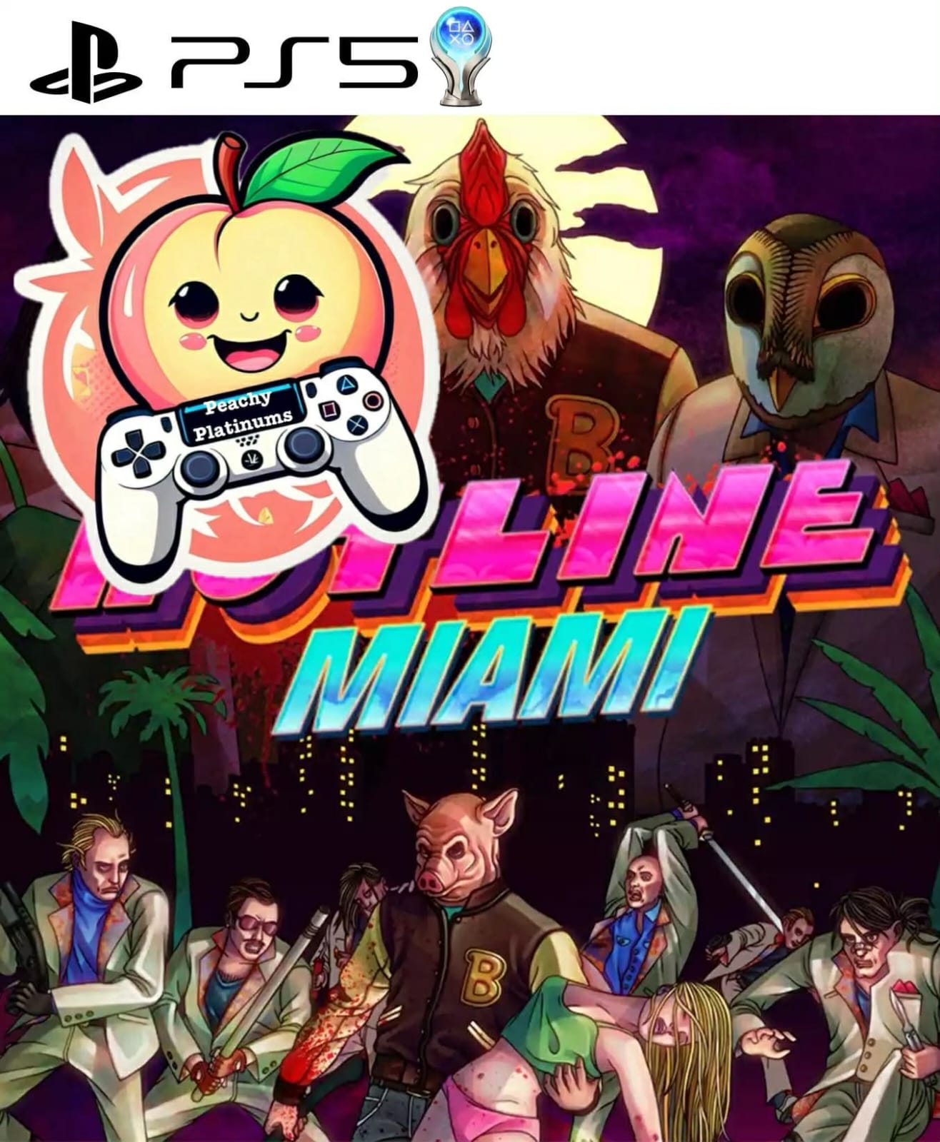 Hotline Miami PS5 Platinum Trophy Service