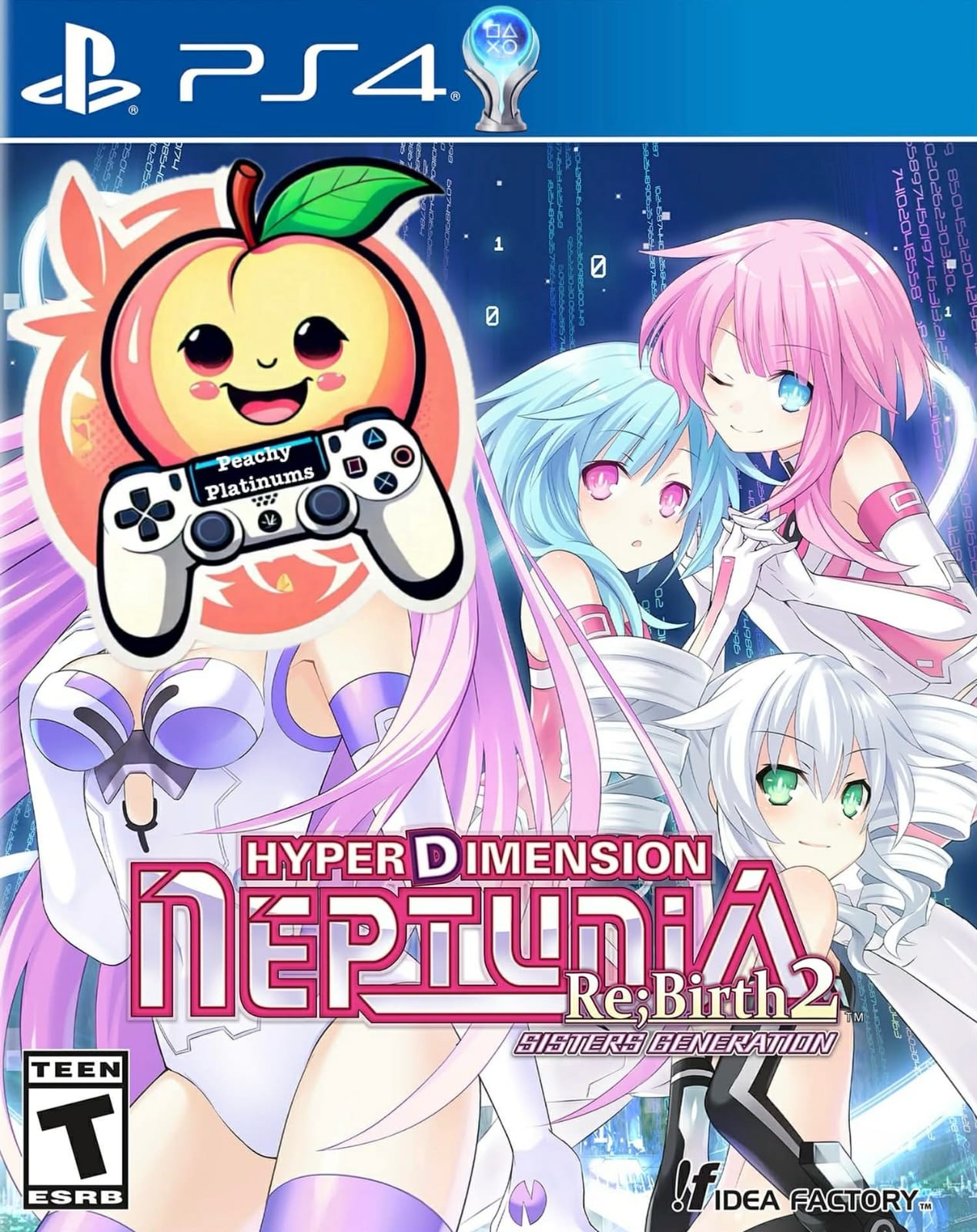 Hyperdimension Neptunia Re;Birth2 SISTERS GENERATION PS4 Platinum Trophy Service