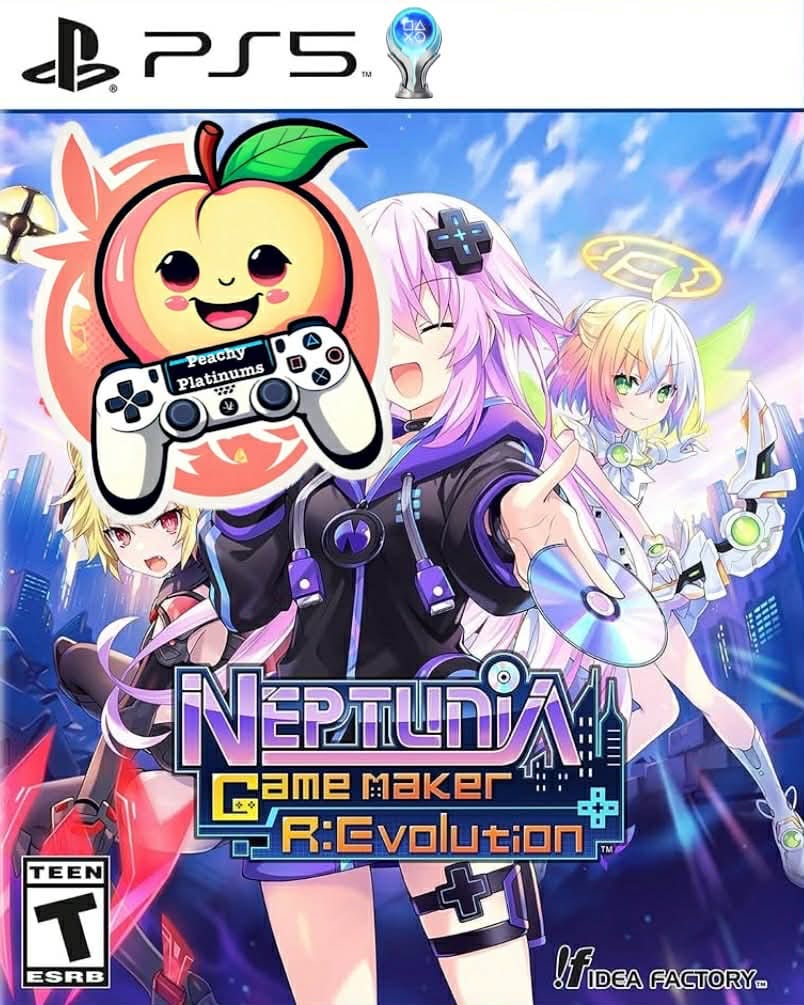 Neptunia Game Maker R:Evolution PS5 Platinum Trophy Service