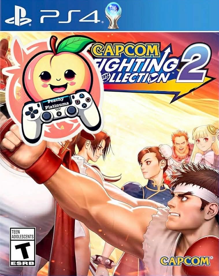 Capcom Fighting Collection 2 PS4 Platinum Trophy Service