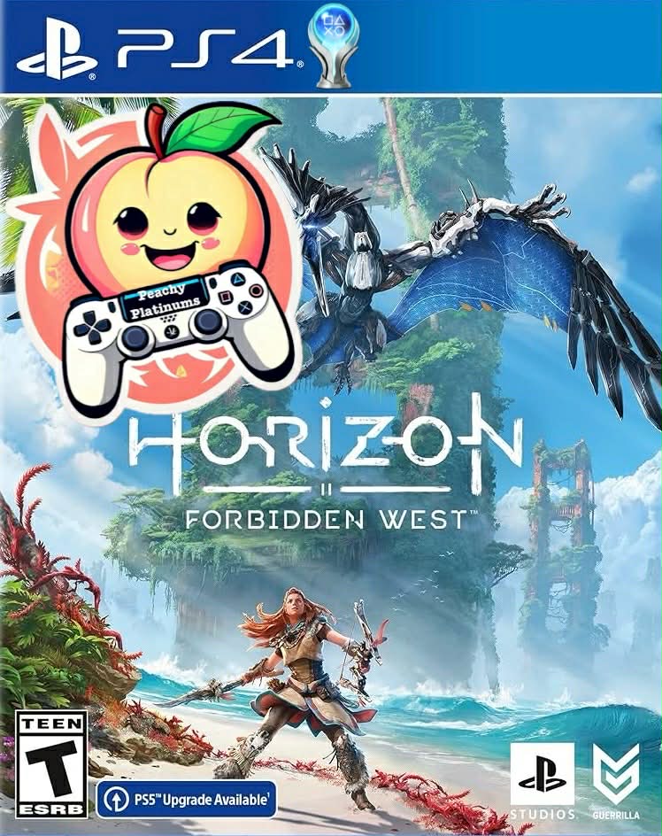 Horizon Forbidden West (+DLC) PS4 Platinum Trophy Service