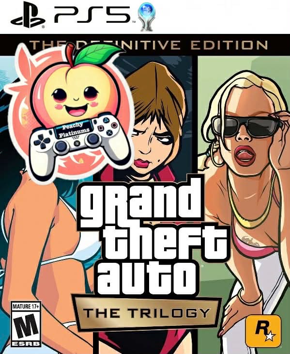 Grand Theft Auto III Definitive Edition PS5 Platinum Trophy Service
