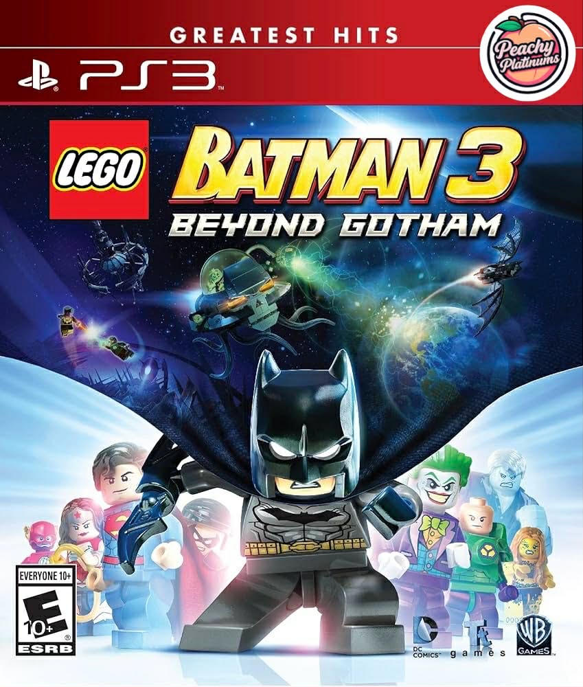 LEGO Batman 3: Beyond Gotham (+DLC) PS3 Platinum Trophy Service