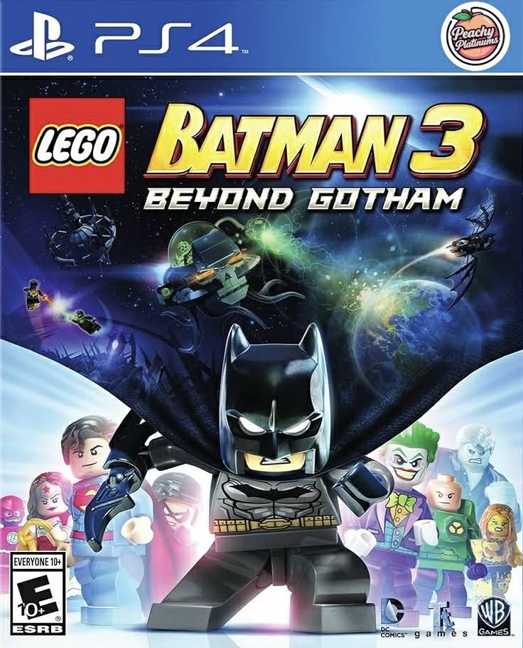 LEGO Batman 3: Beyond Gotham (+DLC) PS4 Platinum Trophy Service