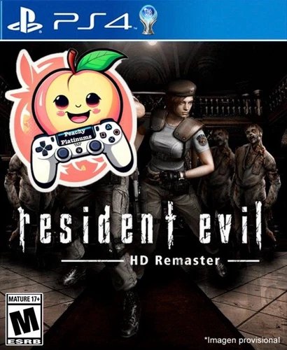 Resident Evil HD Remaster PS4 Platinum Trophy Service