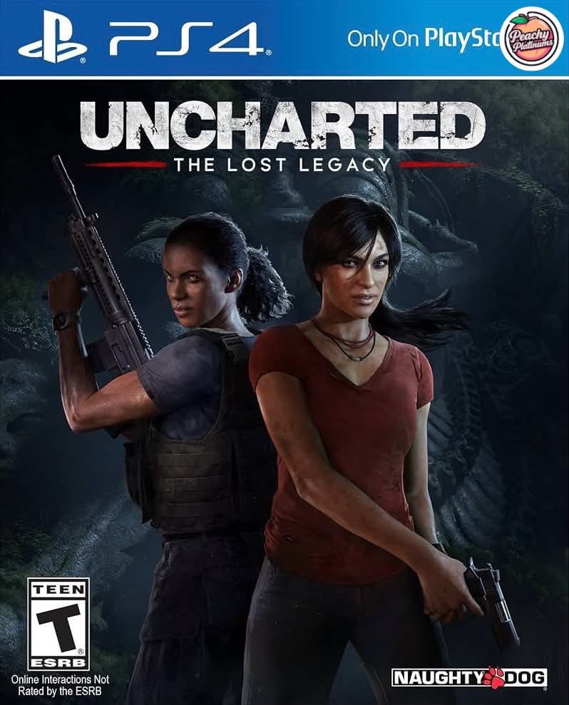 Uncharted: The Lost Legacy PS4 Platinum Trophy Service