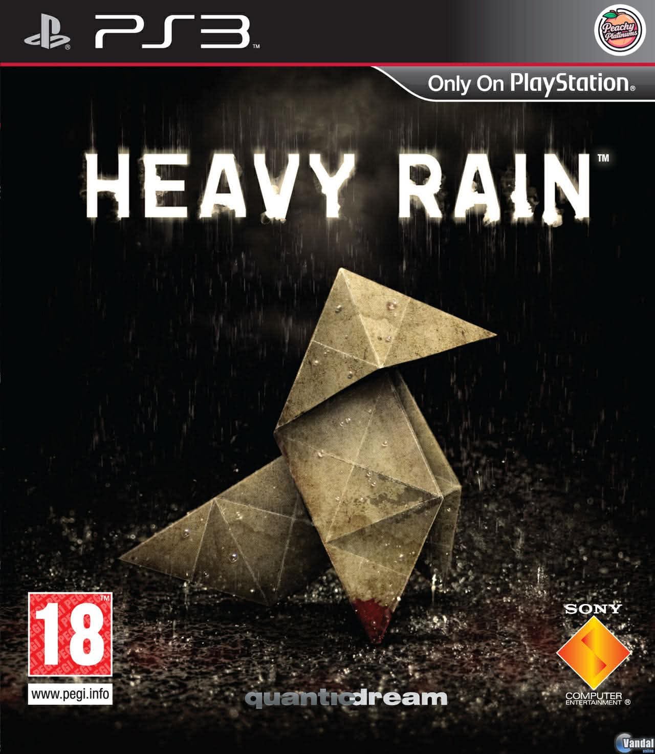Heavy Rain PS3 Platinum Trophy Service
