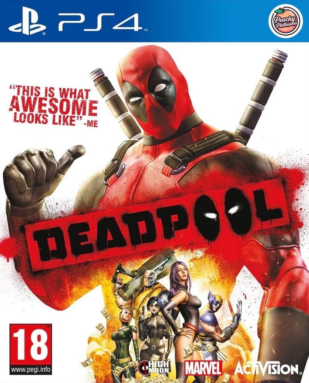 Deadpool PS4 Platinum Trophy Service