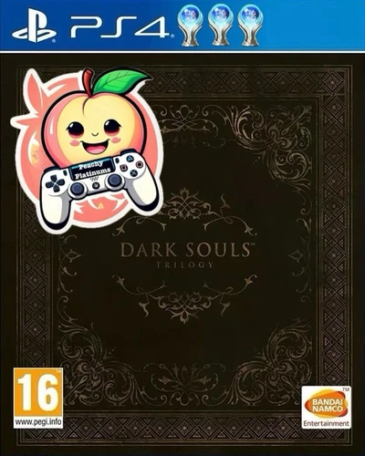 Dark Souls Trilogy Bundle PS4 Platinum Trophy Service