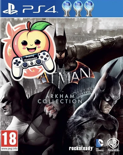 Batman Arkham Bundle PS4 Platinum Trophy Service