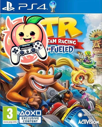 CTR Nitro Fueled PS4 Platinum Trophy Service