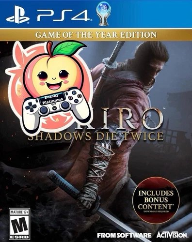 Sekiro: Shadows Die Twice PS4 Platinum Trophy