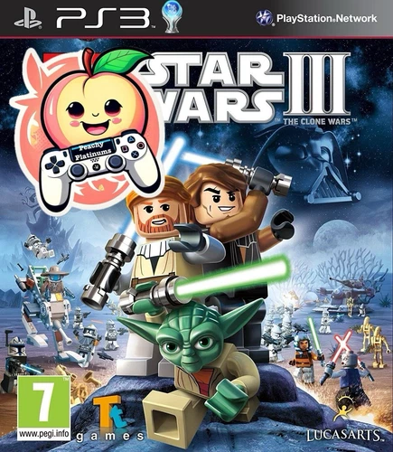 LEGO Star Wars III: The Clone Wars PS3 Platinum Trophy Service